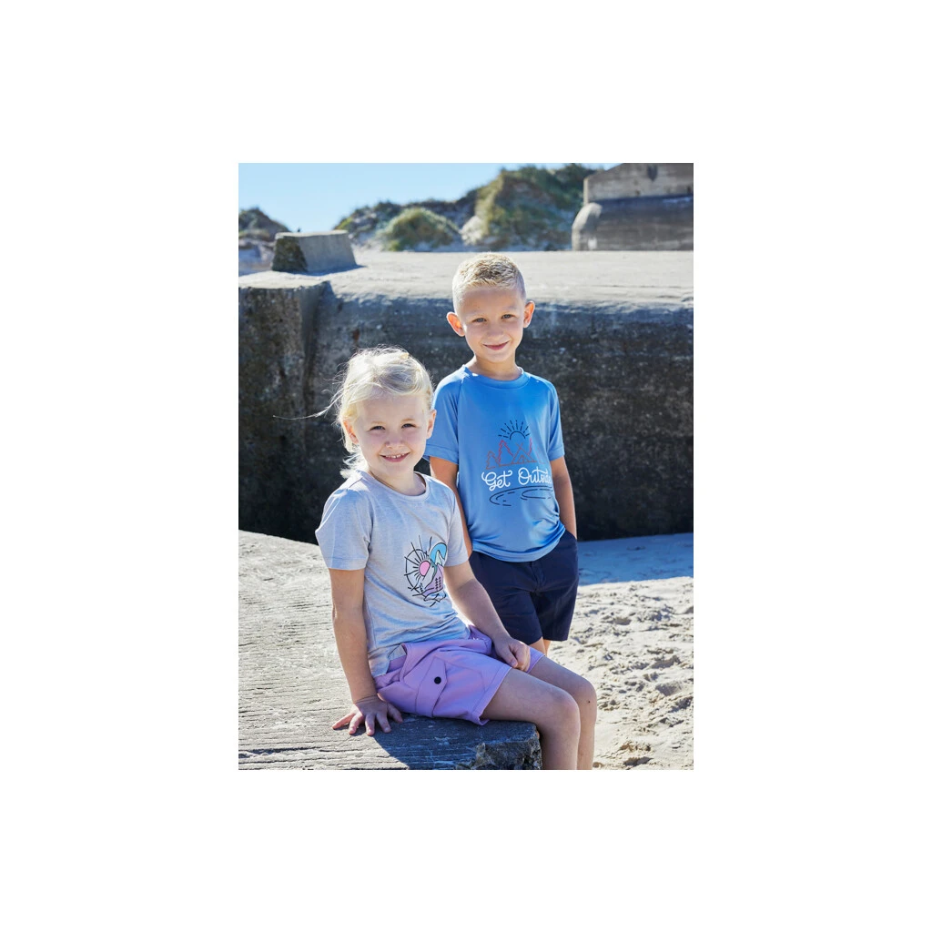 Color Kids Mädchen-Outdoor-Shorts Stretch Lavendel 2 Color Kids Mädchen-Outdoor-Shorts Stretch Lavendel – Bild 2