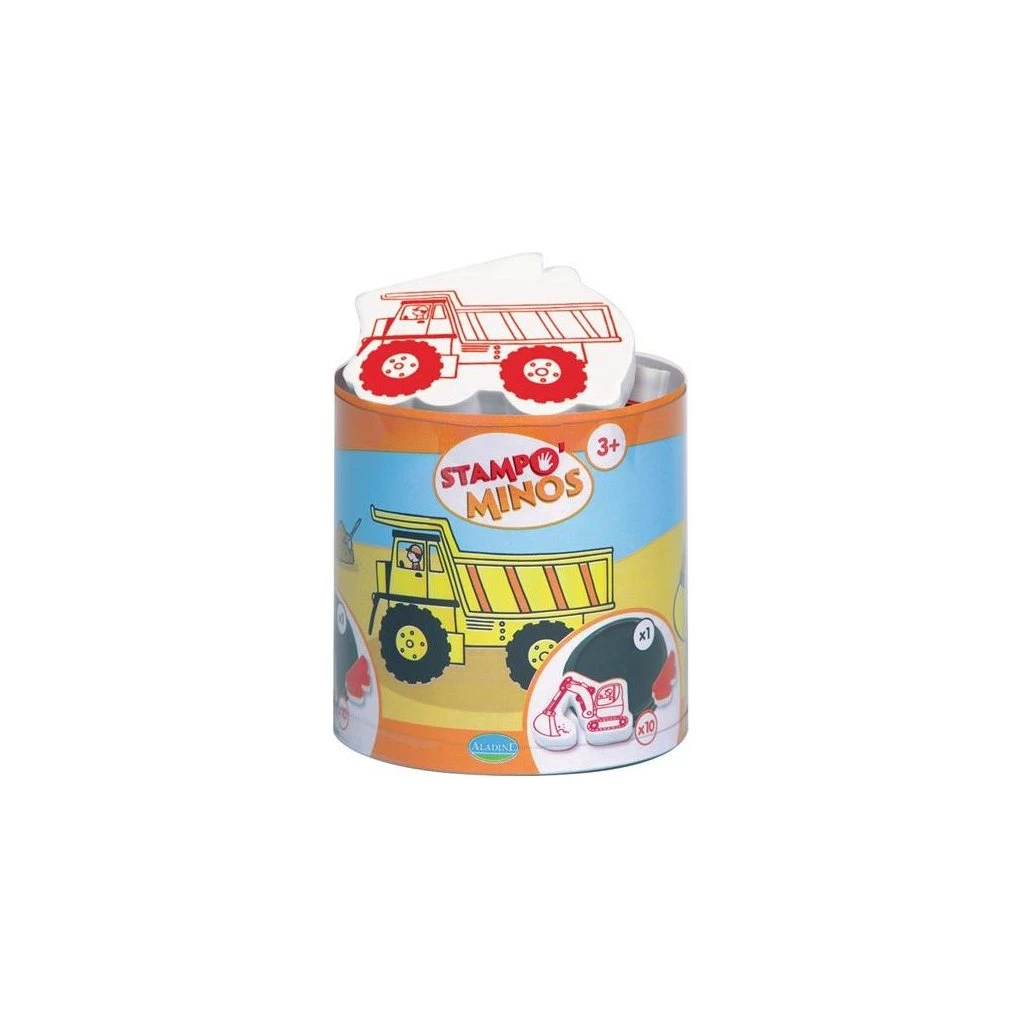 Kinder Stempel Minos Baustelle Von Aladine 1 Kinder Stempel Minos Baustelle Von Aladine