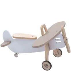 Holzflugzeug Weiß Natur Von Alondra