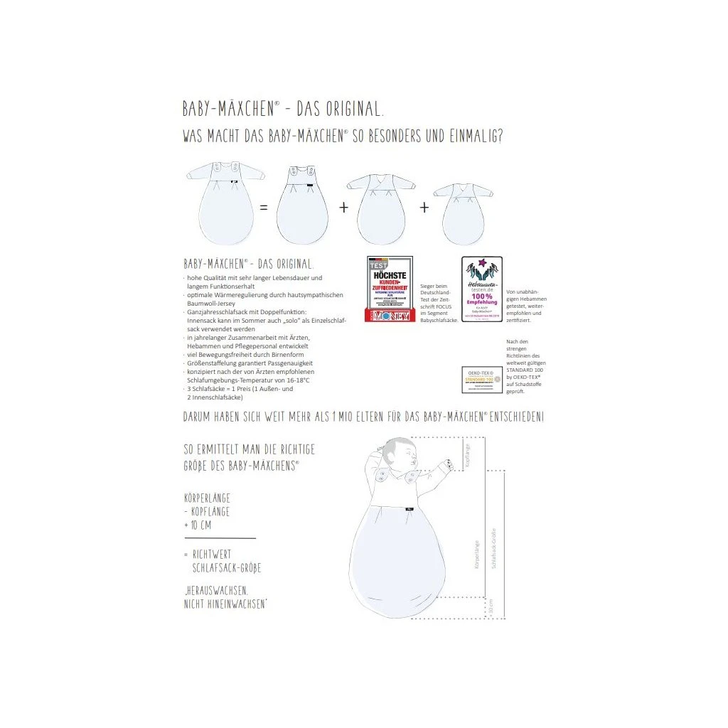 Alvi Baby-Mäxchen 3-teilig Schäfchen Beige 8 Alvi Baby-Mäxchen 3-teilig Schäfchen Beige – Bild 8