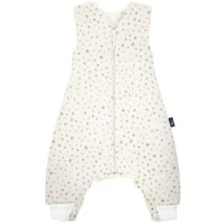 Alvi Kinder-Schlafsack Mit Beinen Sleep-Overall Aqua Dot