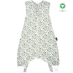 Alvi Kinder-Schlafsack Mit Beinen Sleep-Overall GOTS Petit Fleurs