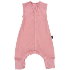 Alvi Kinder-Schlafsack Mull Mit Beinen Sleep-Overall Fox Glove