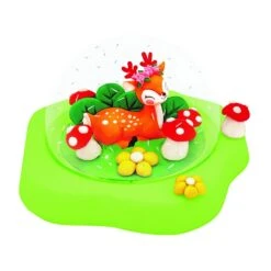 Artista Glitzer-Schneekugel Reh -Babyprodukte Geschäft hersteller artista glitzer schneekugel reh 3