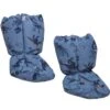Celavi Baby-Footies Warm Fleece Dino Blau
