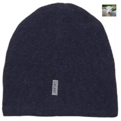 Celavi Kinder-Strickm&uuml;tze Navy Wolle