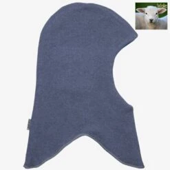 Celavi Kinder-Sturmhaube Strick Jeansblau 330443