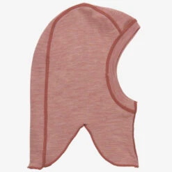 Celavi Kinder-Sturmhaube Wolle Altrosa