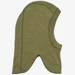 Celavi Kinder-Sturmhaube Wolle Lodengr&uuml;n