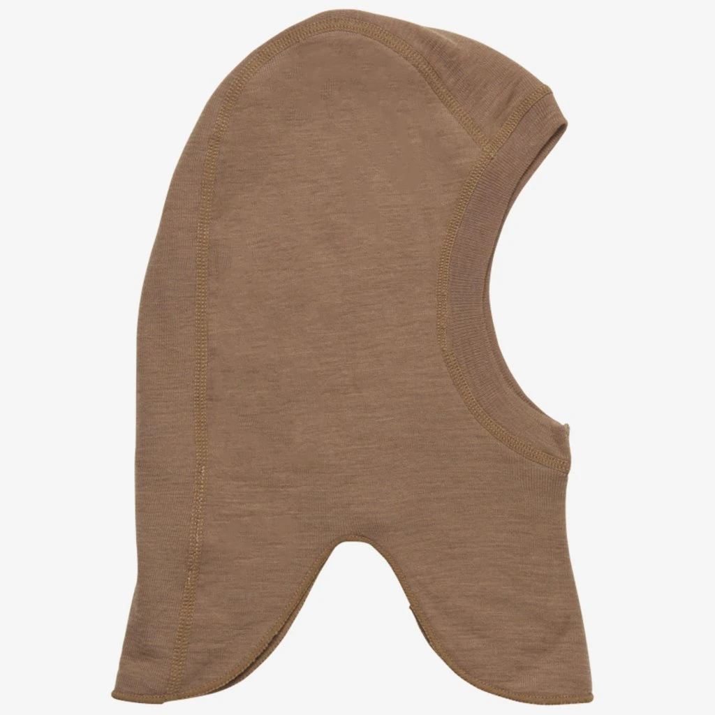 Celavi Kinder-Sturmhaube Wolle Mokka 1 Celavi Kinder-Sturmhaube Wolle Mokka