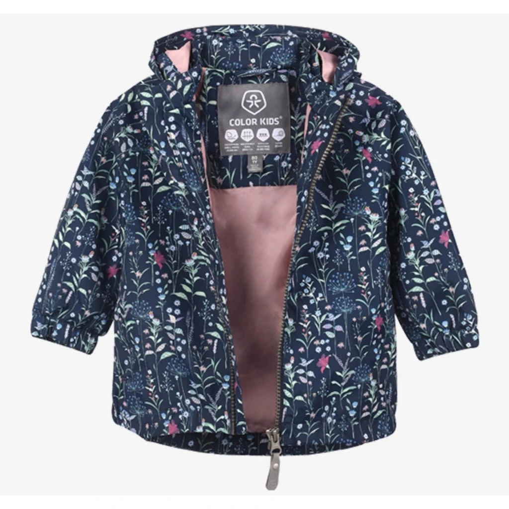 Color Kids Kinder-Jacke Zephyr Blau 2 Color Kids Kinder-Jacke Zephyr Blau – Bild 2