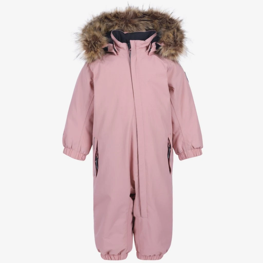 Color Kids Kinder-Schneeanzug Kunstfell Rosa 1 Color Kids Kinder-Schneeanzug Kunstfell Rosa