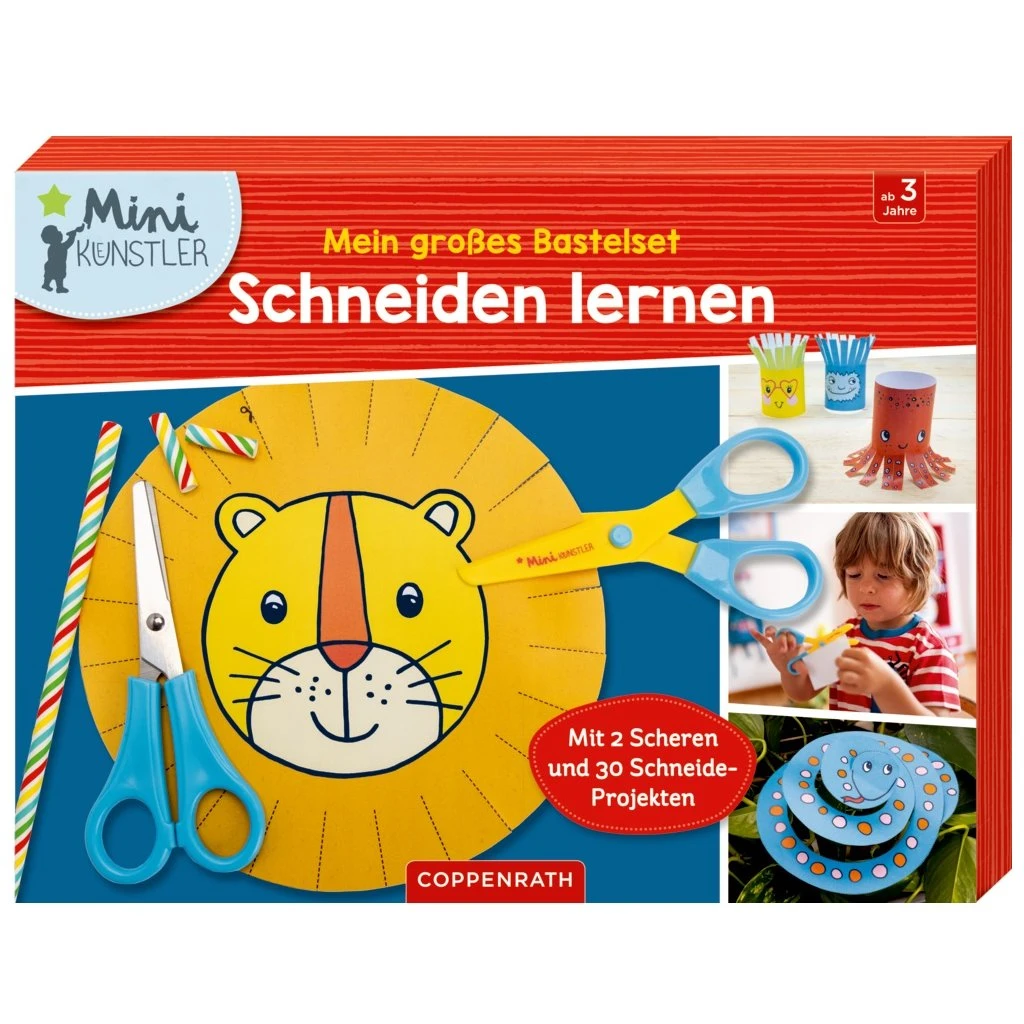 Coppenrath Mein Großes Bastelset - Schneiden Lernen 1 Coppenrath Mein Großes Bastelset - Schneiden Lernen