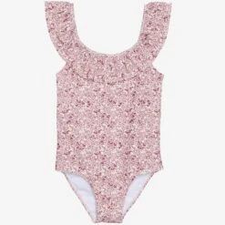 Creamie M&auml;dchen-Badeanzug Flower Lotus