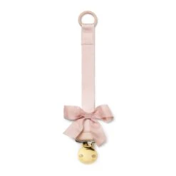 Schnullerkette Powder Pink/ Rosa Schleife Von Elodie Details
