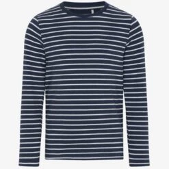 En Fant Kinder-Ringelshirt Rosa Organic