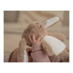 Herzschlag Kuscheltier Hase - Milo Braun Beige Von Flow Amsterdam -Babyprodukte Geschäft hersteller flow amsterdam herzschlag kuscheltier hase milo braun beige 3