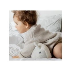 Herzschlag Kuscheltier Wal - Moby Grau Von Flow Amsterdam -Babyprodukte Geschäft hersteller flow amsterdam herzschlag kuscheltier wal moby grau 3