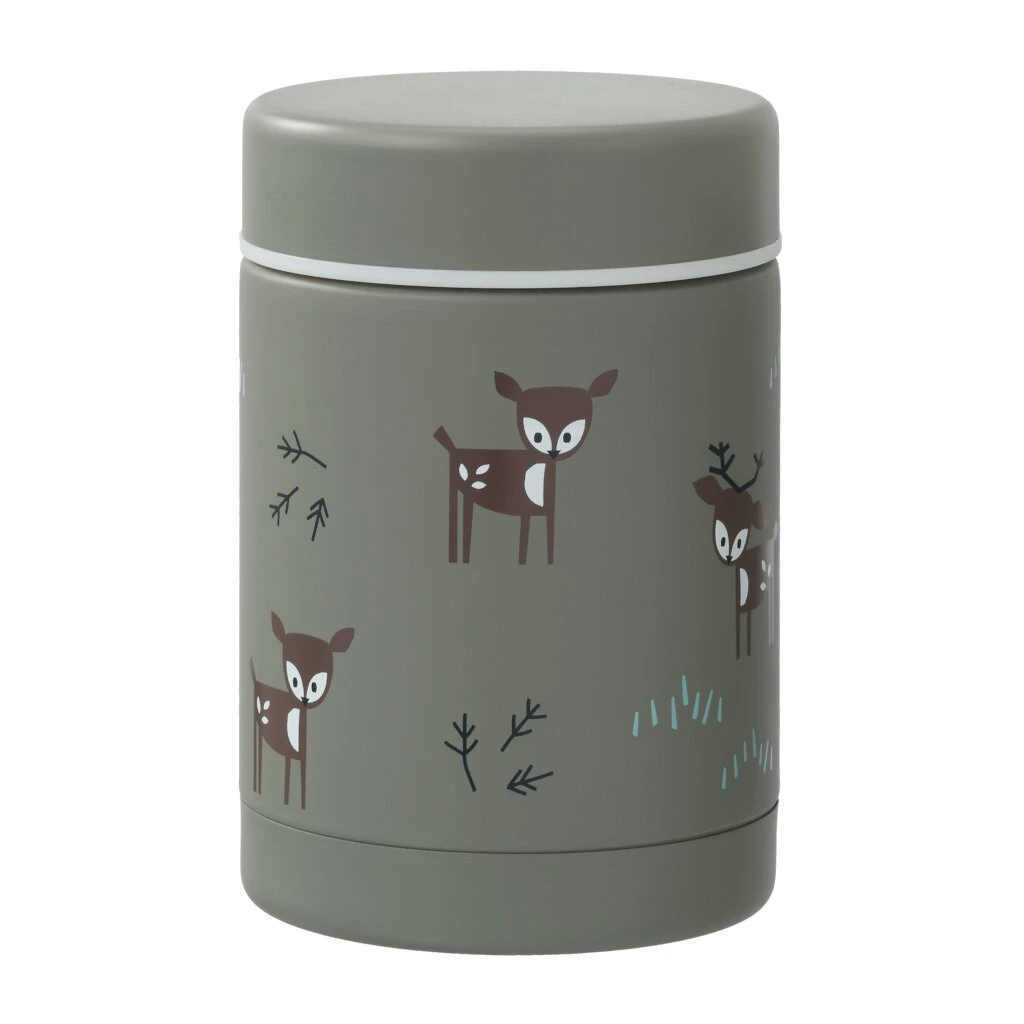 Edelstahl Thermobehälter Deer Hirsch Grün 300 Ml Von Fresk 1 Edelstahl Thermobehälter Deer Hirsch Grün 300 Ml Von Fresk