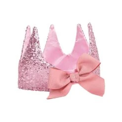 Great Pretenders Rosa Prinzessinnen-Pailletten-Krone