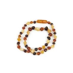 Bernsteinkette Barock Multi Von Grünspecht