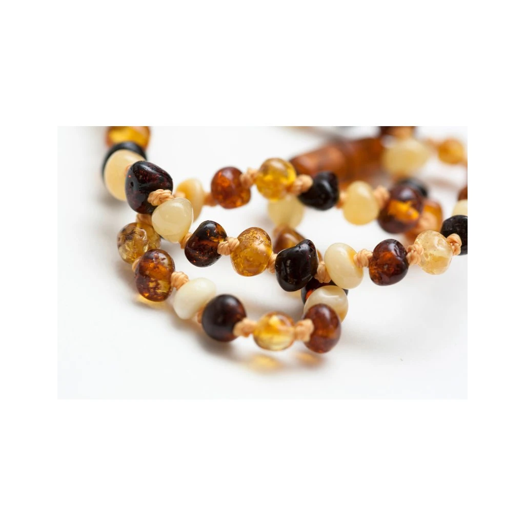 Bernsteinkette Barock Multi Von Grünspecht 3 Bernsteinkette Barock Multi Von Grünspecht – Bild 3