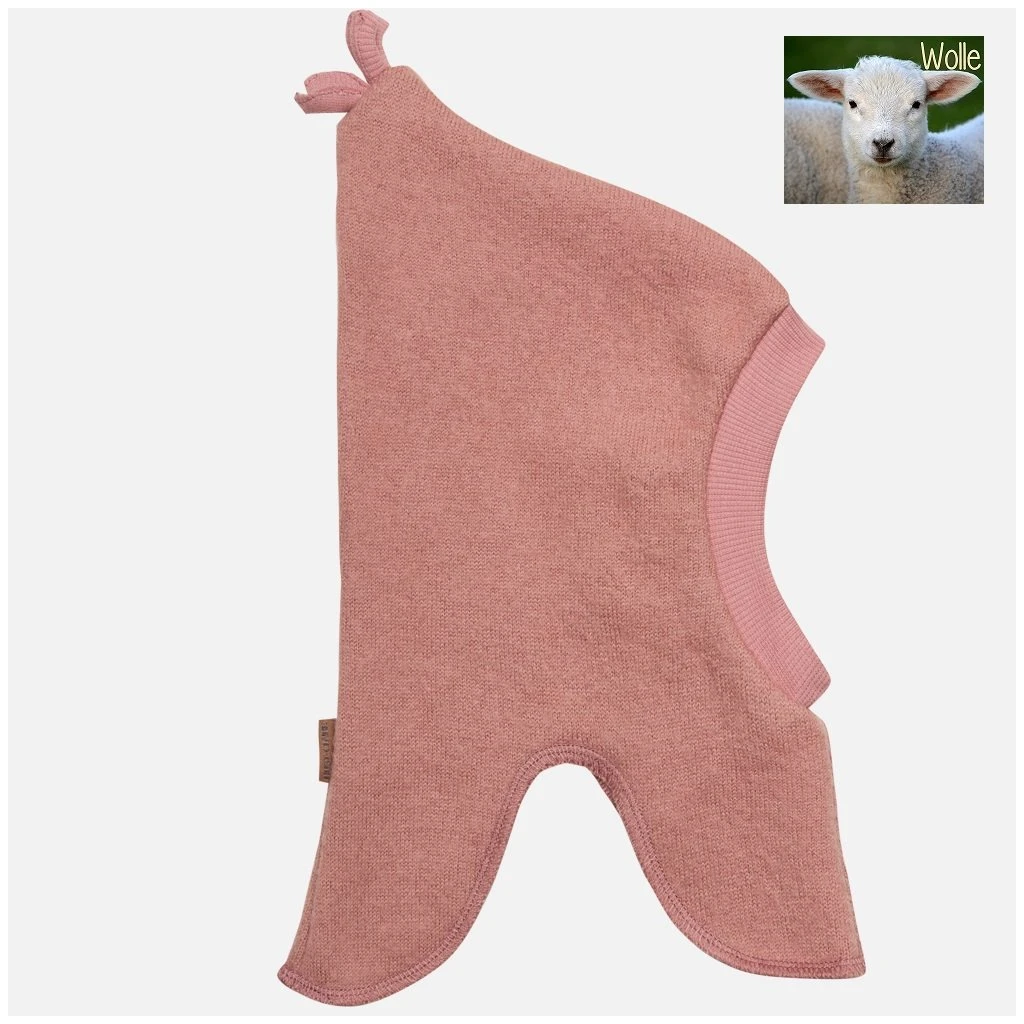 Hust And Claire Feo Sturmhaube Mütze Wolle Altrosa 1 Hust And Claire Feo Sturmhaube Mütze Wolle Altrosa