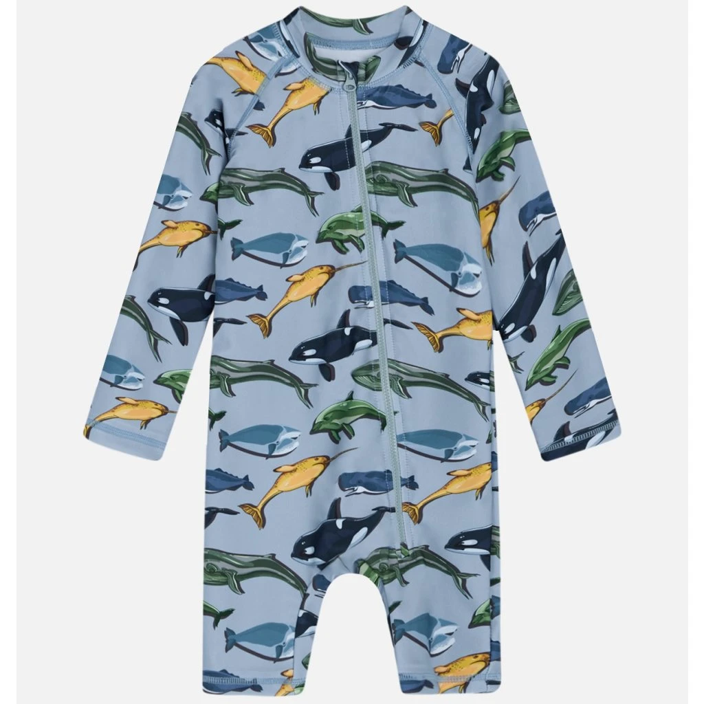 Kinder-Schwimm-Bade-Anzug Malaz Wal Blau Von Hust And Claire 1 Kinder-Schwimm-Bade-Anzug Malaz Wal Blau Von Hust And Claire