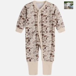 Hust And Claire Manu Wolle Bambus Wald Schlafanzug Weizen