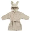 Bademantel Hase 1-2 Jahre Nougat Von Jollein