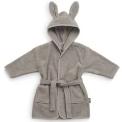 Bademantel Hase 1-2 Jahre Storm Grey Von Jollein