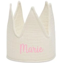 Jollein Geburtstagskrone 12x35cm Party Collection Ivory Personalisiert