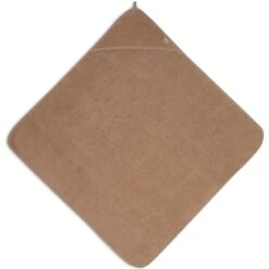 Weiches Frottee-Kapuzenhandtuch Keks 75x75cm Von Jollein