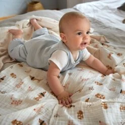 LÄSSIG L&auml;ssig 3er Set Mullt&uuml;cher M Little Mateys Royal Blau