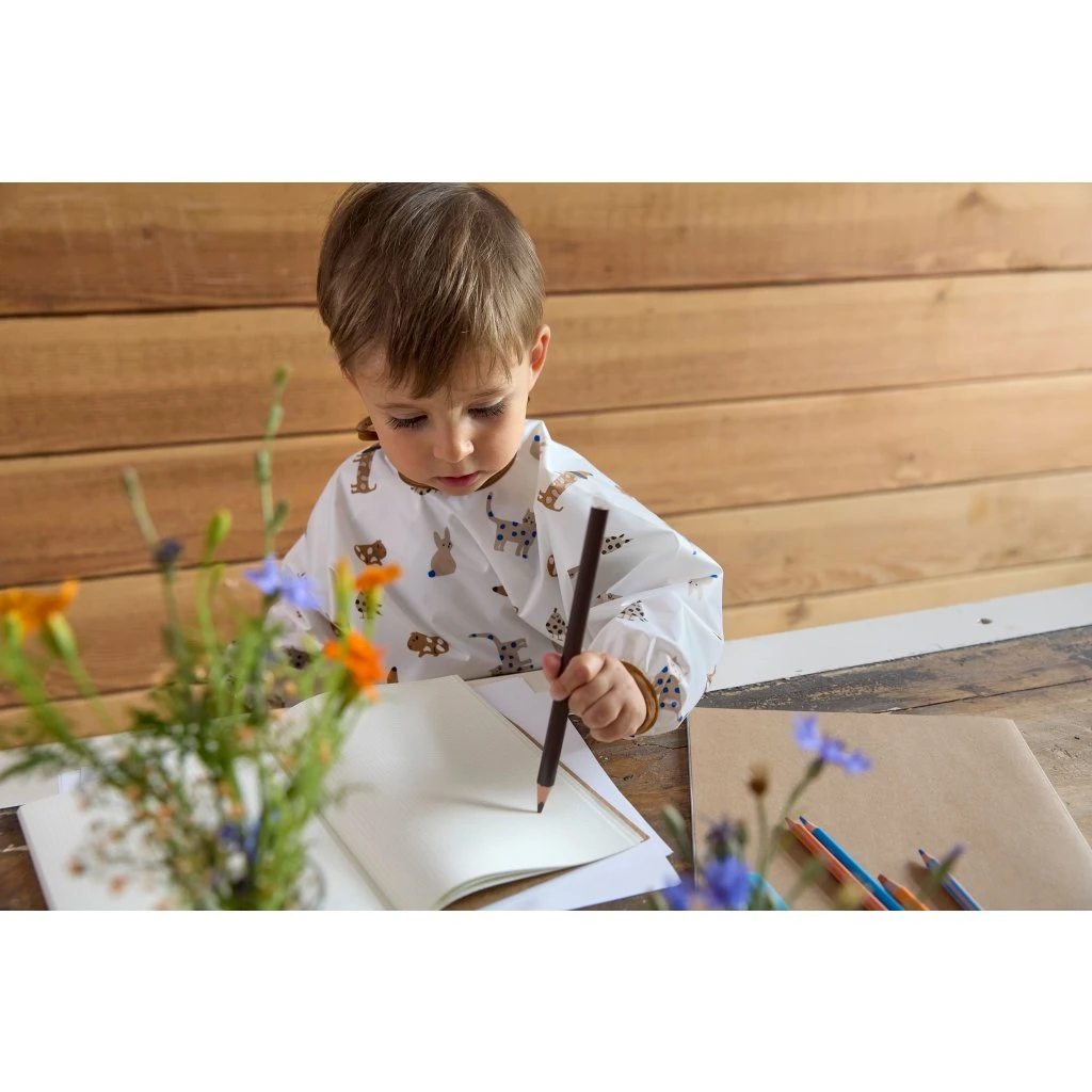 LÄSSIG Lässig Ärmellätzchen 2er-Set Long Sleeve Bib Little Mateys Royal Blau 2 LÄSSIG Lässig Ärmellätzchen 2er-Set Long Sleeve Bib Little Mateys Royal Blau – Bild 2