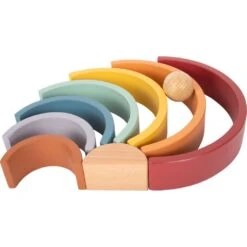 Personalisierter Holz Regenbogen Bunt Safari 9 Personalisierter Holz Regenbogen Bunt Safari -Babyprodukte Geschäft hersteller legler personalisierter holz regenbogen bunt safari 5