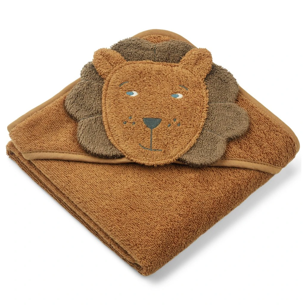 Liewood Albert Kapuzen-Handtuch Löwe 1 Liewood Albert Kapuzen-Handtuch Löwe