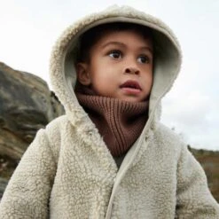 Liewood Mathias Kinder-Strick-Schal Braun