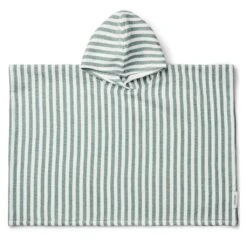 Liewood Paco Poncho Badetuch Peppermint White