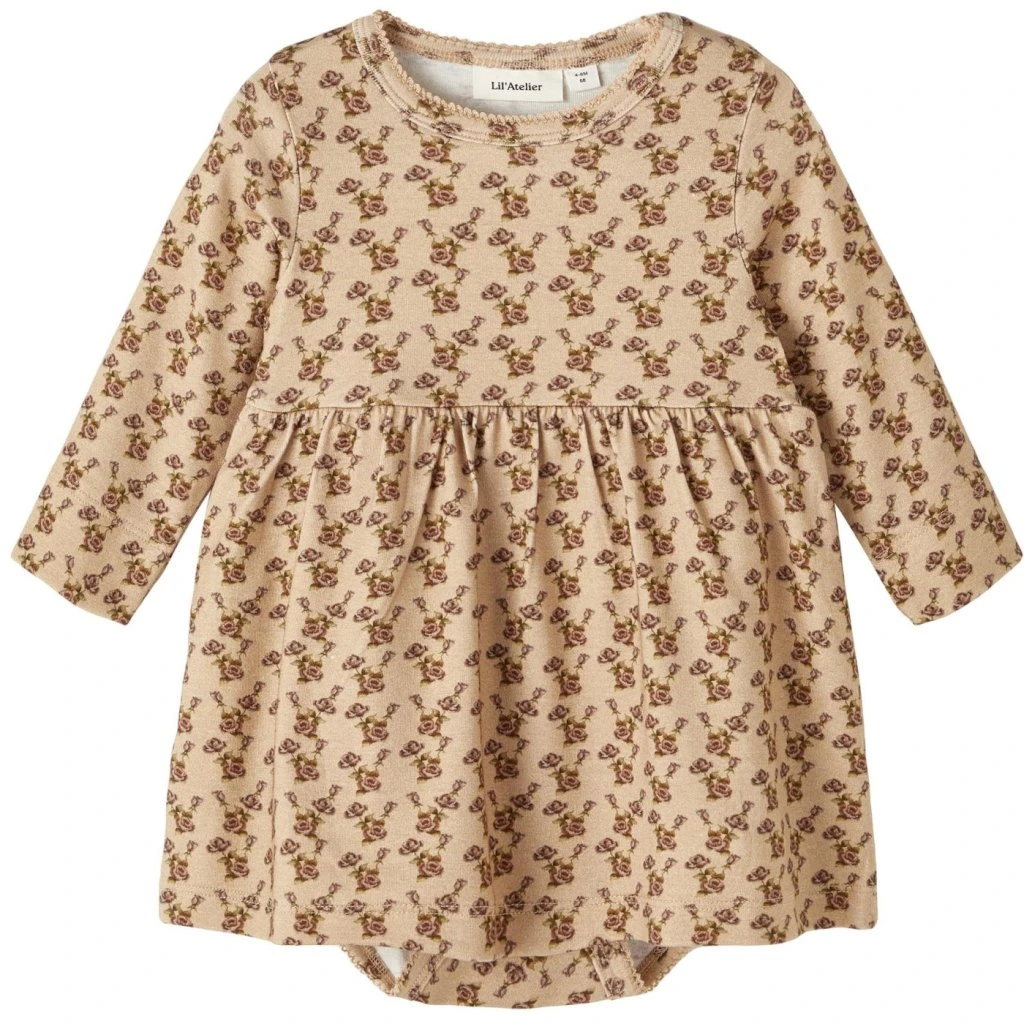 Lil Atelier Baby-Body-Kleid Gaya Blumen 1 Lil Atelier Baby-Body-Kleid Gaya Blumen