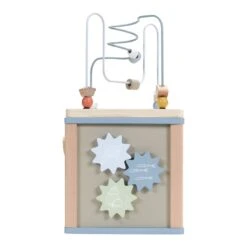 Holz Motorik W&uuml;rfel Blue Von Little Dutch -Babyprodukte Geschäft hersteller little dutch holz motorik wuerfel blue 6