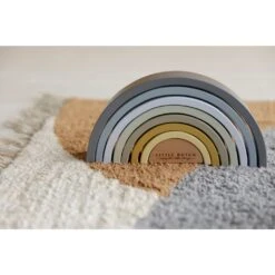 Holz Regenbogen Blau Von Little Dutch -Babyprodukte Geschäft hersteller little dutch holz regenbogen blau 6 x 32 19 cm 4