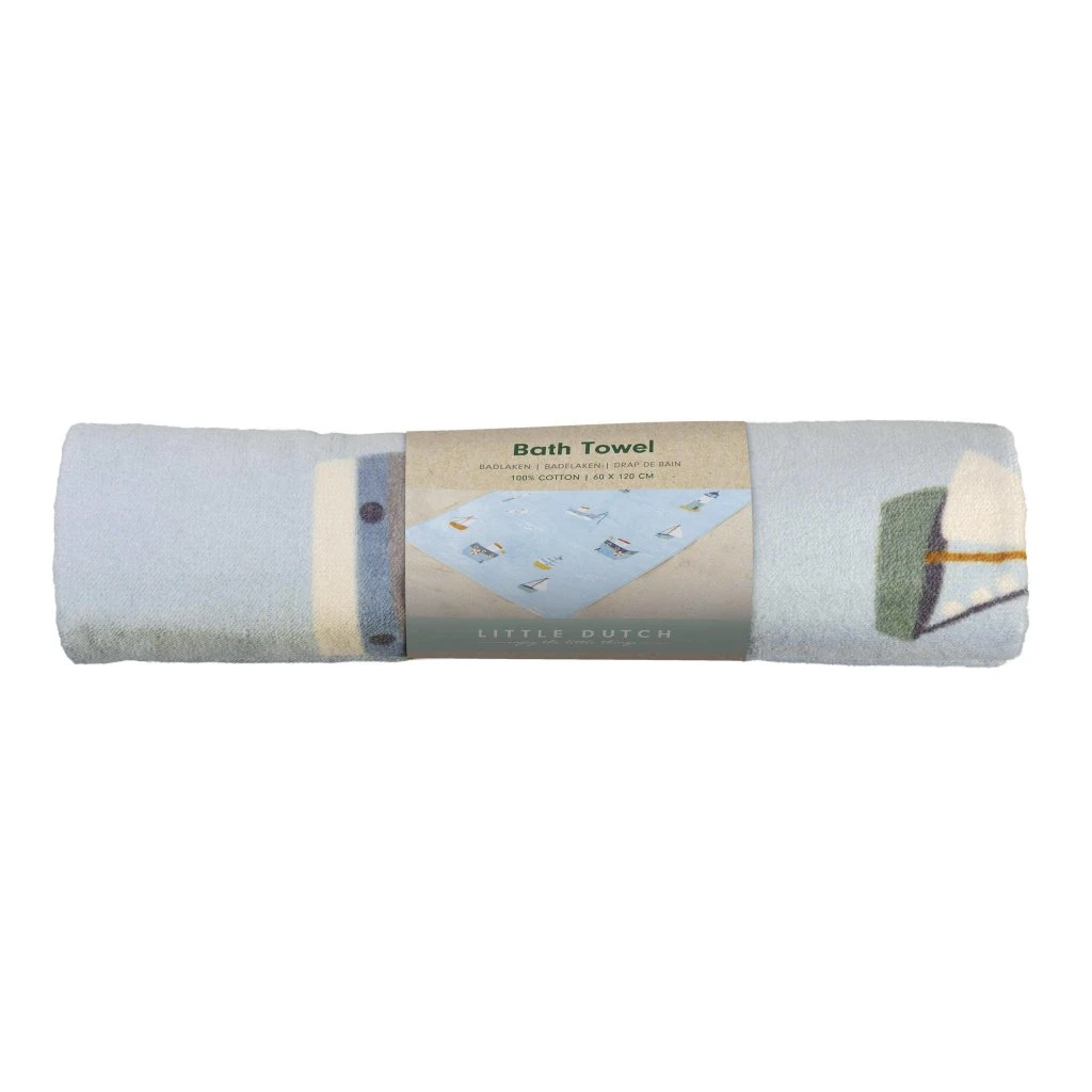 Little Dutch Kinder-Badehandtuch Sailors Bay 2 Little Dutch Kinder-Badehandtuch Sailors Bay – Bild 2