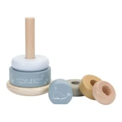 Ring Stapelturm Blue Ocean Von Little Dutch -Babyprodukte Geschäft hersteller little dutch ring stapelturm blue ocean 7
