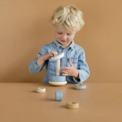 Ring Stapelturm Blue Ocean Von Little Dutch -Babyprodukte Geschäft hersteller little dutch ring stapelturm blue ocean 8