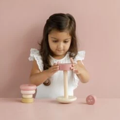 Ring Stapelturm Pink Von Little Dutch -Babyprodukte Geschäft hersteller little dutch ring stapelturm pink 7