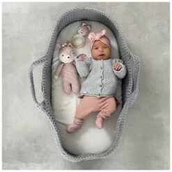 Maylily Baby-Deer Hirsch Beige Geh&auml;kelt -Babyprodukte Geschäft hersteller maylily baby deer hirsch beige gehaekelt 3