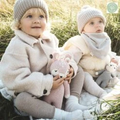 Maylily Baby-Deer Hirsch Rosa Geh&auml;kelt