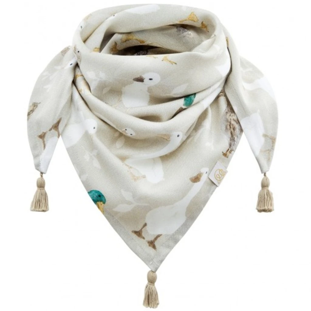 Maylily Bambus-Quasten-Schal Enten 1 Maylily Bambus-Quasten-Schal Enten