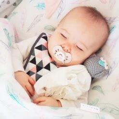 Kuscheltuch Eule Grau Mit Mint Von Maylily -Babyprodukte Geschäft hersteller maylily kuscheltuch eule grau mit mint 5